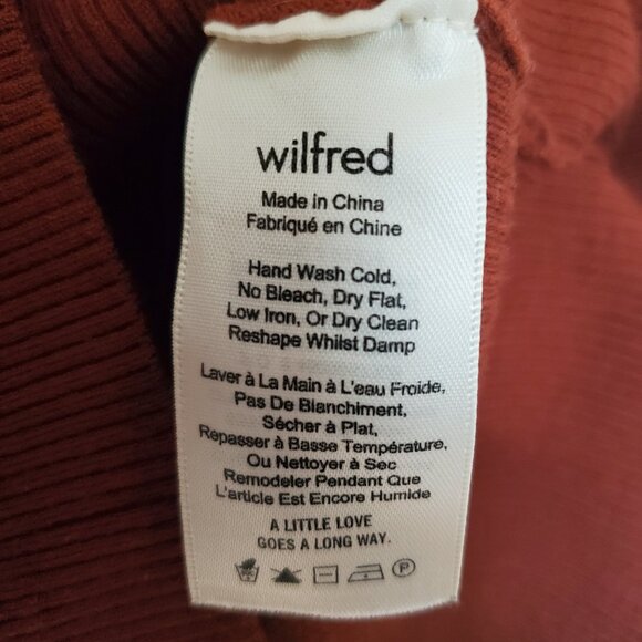 Aritzia Wilfred Croquis Off-Shoulder Sweater - Picture 7 of 8